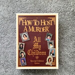 1990s How to Host a Murder All My Children Special Edition game